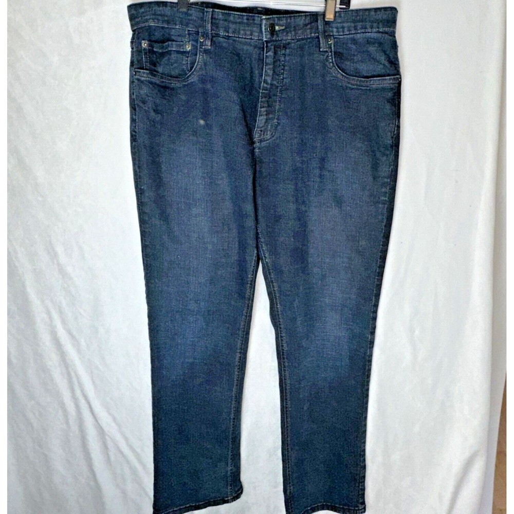 Urban Star 38x30 Blue Jeans Dark Wash Stretch Denim Heavy Quality
